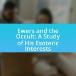 Ewers and the Occult: A Study of His Esoteric Interests